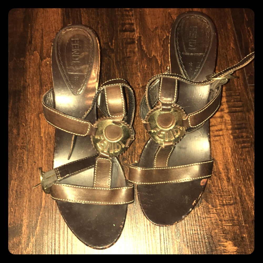 Authentic Fendi Sandal